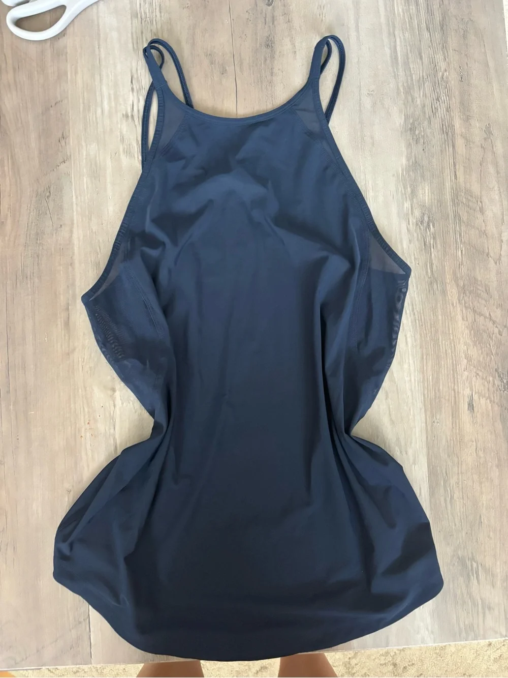 lululemon athletica Navy Double-Strap Racerback Tank
